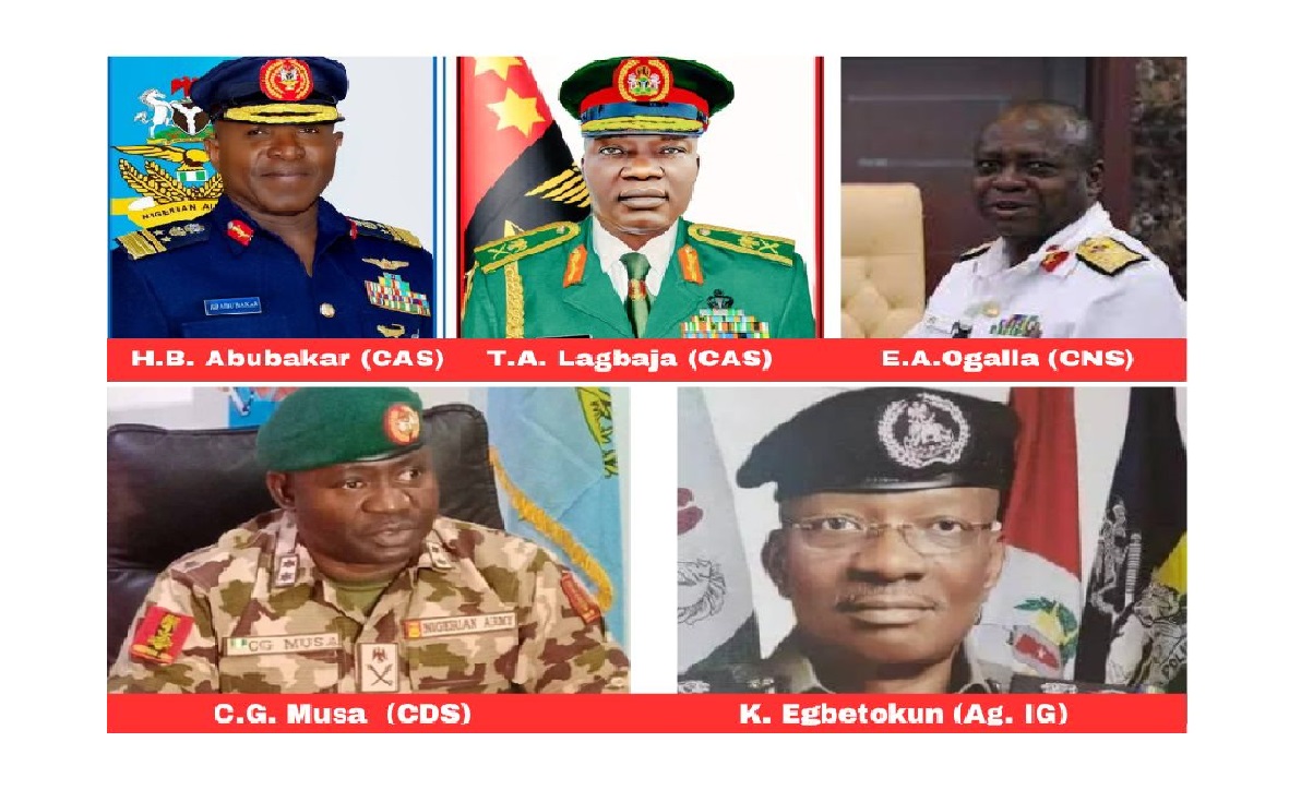 Nigeria’s Security Shake-up: New Chiefs Take Helm Amid Rising Threats