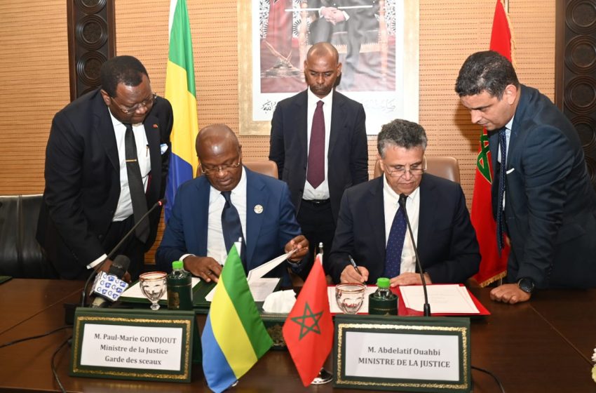 Morocco, Gabon agree to strengthen judicial cooperation