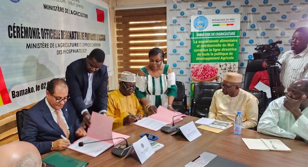 OCP Africa helps Mali develop sustainable agriculture