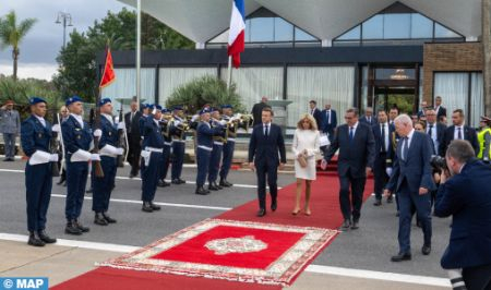 French President ends Rabat visit with stronger French-Moroccan relations