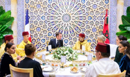 Morocco’s King hosts dinner banquet in honor of French President and his spouse