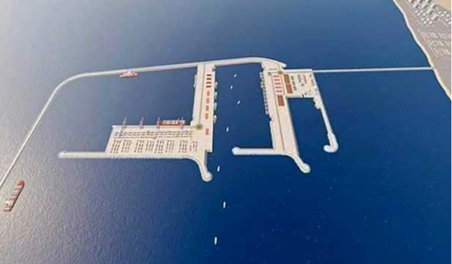 Dakhla Atlantic port, 27% complete