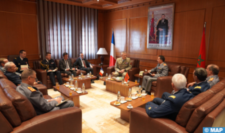 Morocco & France discuss military cooperation to counter regional & international challenges