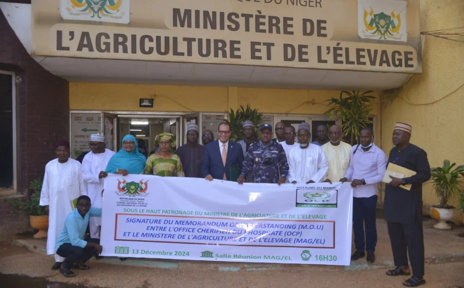 OCP helps Niger build prosperous & resilient farming sector in a show of solidarity