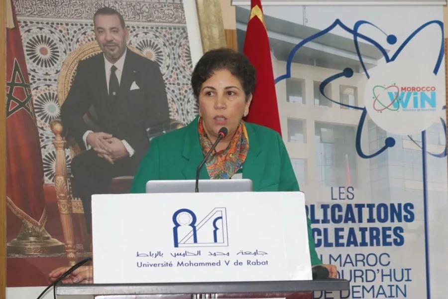 Morocco’s Khadija Bendam, first female vice-president of International Nuclear Society Council