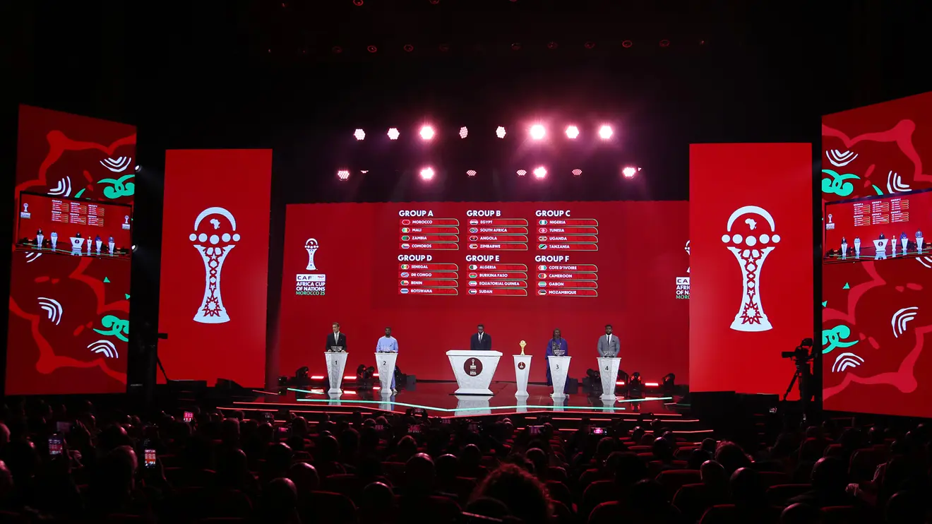 AFCON 2025 final draw held in colorful ceremony in Rabat, Morocco to