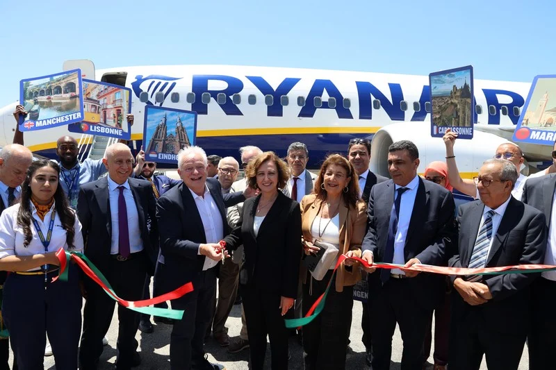 Ryanair inaugurates new Madrid-Dakhla route