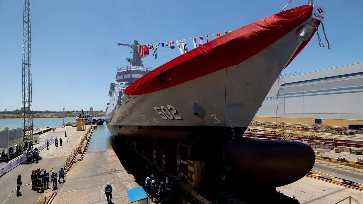 Moroccan navy’s power strengthened with Spanish-built Avante patrol vessel