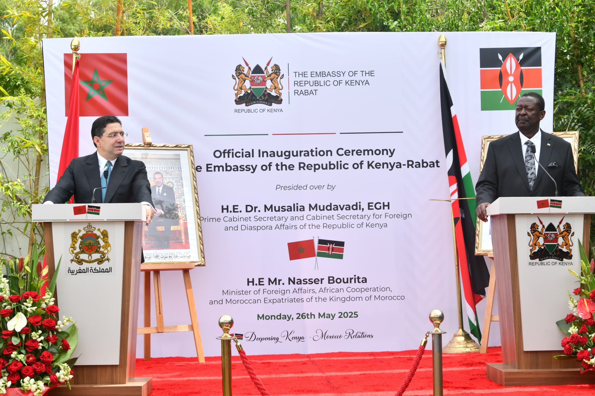 Opening of Kenyan embassy in Rabat, new chapter in 60 years of bilateral ties
