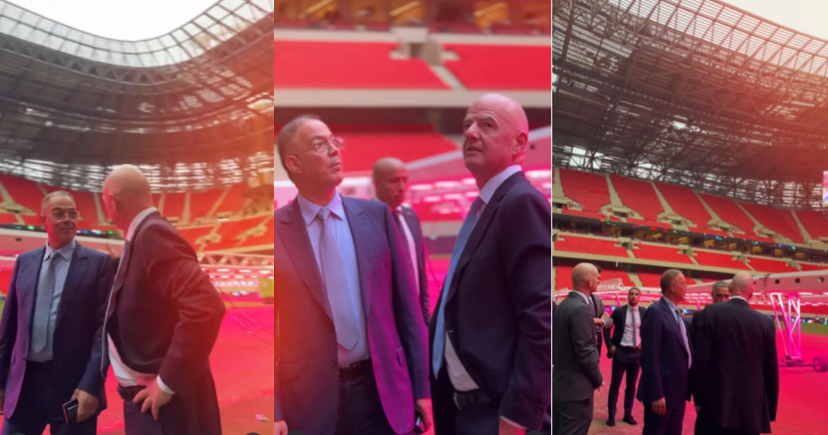 FIFA President impressed by the Moulay Abdellah football complex, a “jewel of world football”