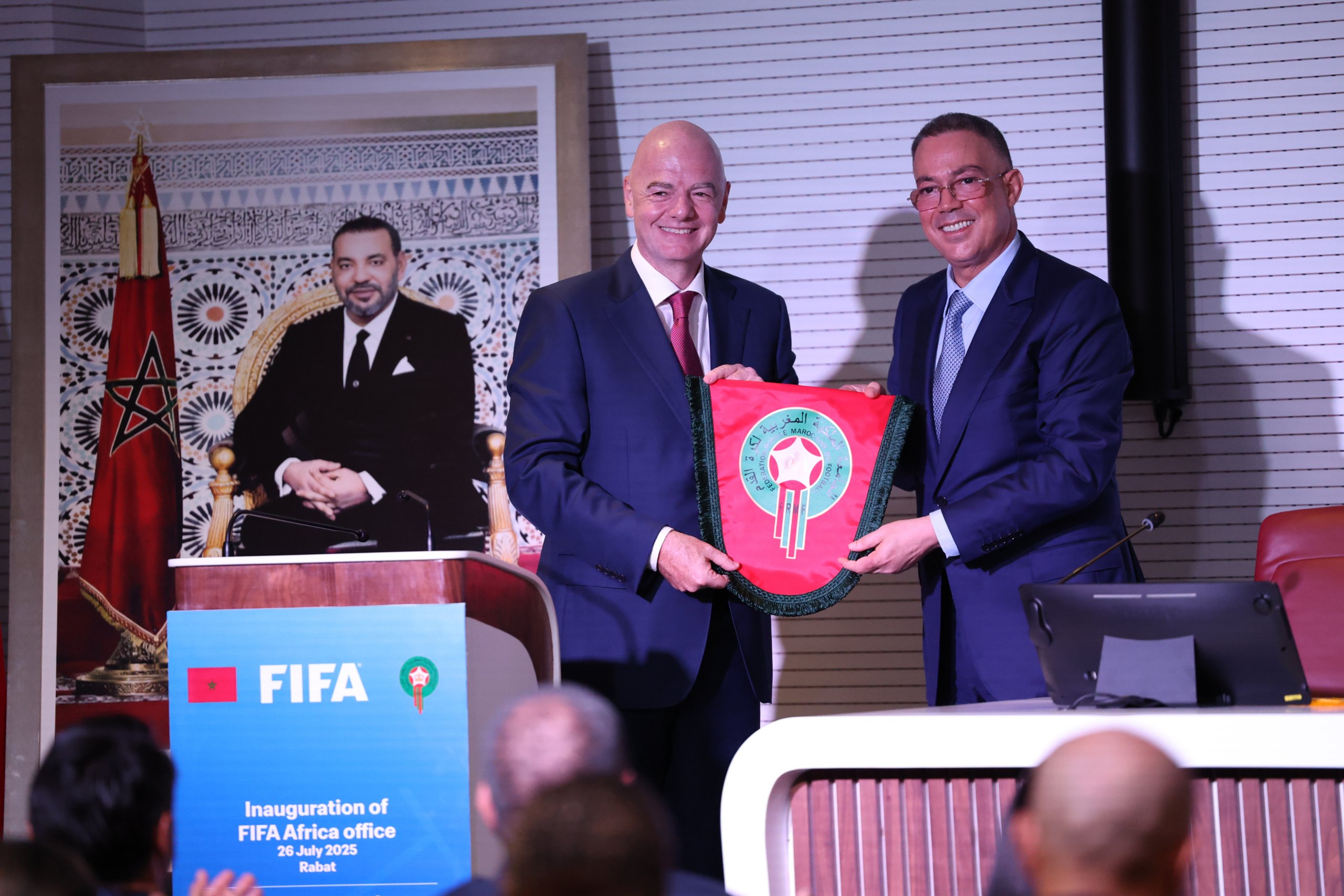 FIFA chief hails Morocco’s football vision during Throne Day visit