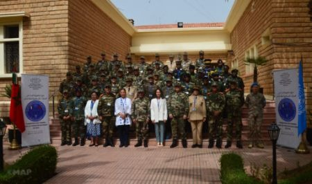 Women in UN Peacekeeping Military Operations undergo training in Agadir