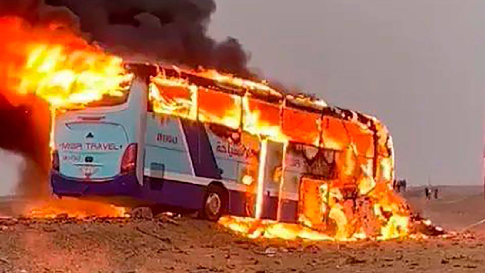 Eight Dead, Fourteen Injured in Tragic Bus Overturn in Southern Egypt