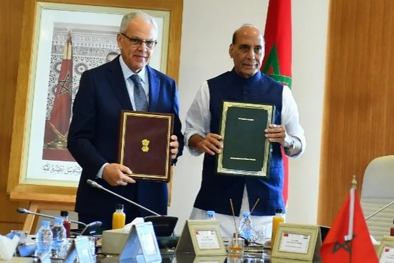 Morocco, India sign defense cooperation deal