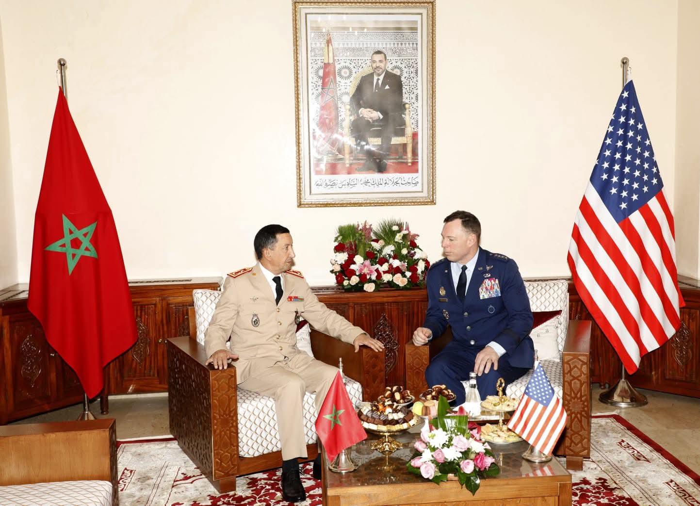 Morocco & AFRICOM committed to address shared security challenges & promote regional stability Morocco & AFRICOM committed to address shared security challenges & promote regional stability