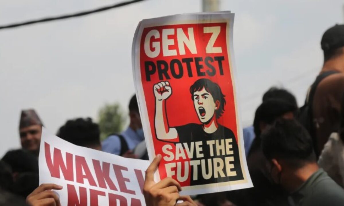 Genz hold peaceful protests distancing itself from rioters