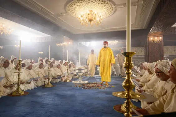 King Mohammed VI chairs religious ceremony in commemoration of 27th Anniversary of death of Late King Hassan II