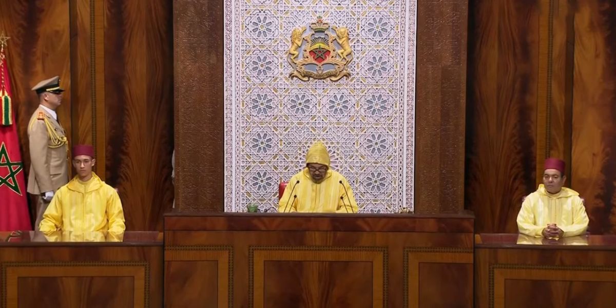 King Mohammed VI Addresses Moroccan Parliament