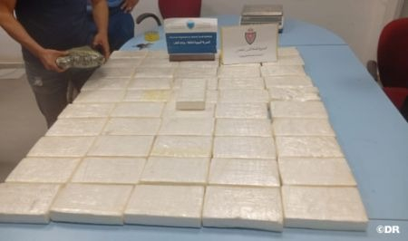 Morocco: International drug trafficking attempt foiled, over 53 kg of Cocaine seized at El Guerguerat border post