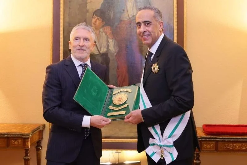 Morocco’s Top Police Chief Awarded Grand Cross of Order of Merit of Spanish Civil Guard